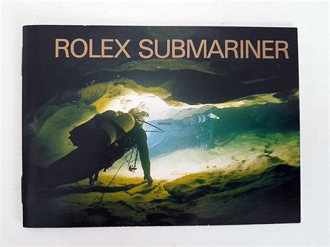 rolex submariner boocklet deutsch 1996|Rolex Submariner Booklet Set 4 Teilig .